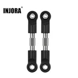 INJORA Stainless Steel Steering Links for Arrma Mojave Grom Losi Nascar