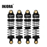 INJORA Aluminum 35mm Oil Shocks for 1/32 Redcat Ascent-32 (ASC32-01) Black