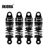 Injora  45mm Oil Shocks with Progressive Rate Springs for 1/12 Losi Nascar