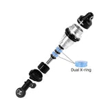 INJORA 64mm Oil Shocks with Progressive Rate Springs for Mini Slash 4X4