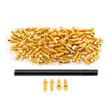 Injora  M1.6 12.9 Grade Beadlock Screws for 1.3" Wheels Gold