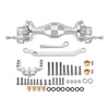 INJORA +5mm Diamond Portal Axles for 1/18 TRX4M Silver Front & Rear