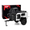 INJORA Off-Road Camping Trailer for 1/18 1/24 RC Crawlers TRX4M SCX24 Silver