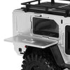 INJORA Off-Road Camping Trailer for 1/18 1/24 RC Crawlers TRX4M SCX24 Silver