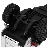 INJORA Off-Road Camping Trailer for 1/18 1/24 RC Crawlers TRX4M SCX24 Silver
