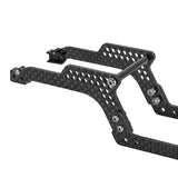 INJORA  Universal LCG Chassis Kit for 1/18 TRX4M Upgrade (Carbon Fiber)