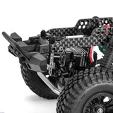 INJORA  Universal LCG Chassis Kit for 1/18 TRX4M Upgrade (Carbon Fiber)
