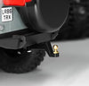 INJORA Adjustable Aluminum Trailer Tow Hitch With Brass Ball for 1/18 TRX4M