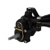 INJORA +5mm Diamond Portal Axles for 1/18 TRX4M Black Front & Rear w/ Brass Steering Knuckles
