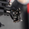 INJORA +5mm Diamond Portal Axles for 1/18 TRX4M Black Front & Rear w/ Brass Steering Knuckles