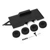 Injora  Utility Plastic Trailer with Hitch for 1/18 RC Crawler TRX4M