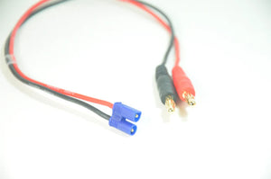 SonRC Male EC2 to 4mm Banana