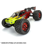 Duratrax 1/8 Bandito 2.0 F/R 3.8" MT Tires Mounted 12mm/14mm Black Ripper