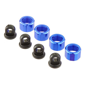 Duratrax Shock Cap Set (4): Nissan GT-R, Camaro (4)
