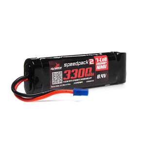 Dynamite  8.4V 3300mAh 7-Cell Speedpack2 Hump NiMH Battery: EC3