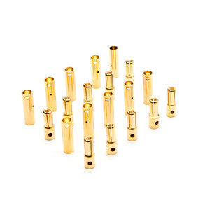 Dynamite Connector: Gold Bullet Set, 4mm (10)