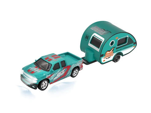 RC-Pro 1:64 R/C truck with trailer With APP control HG4-472 (Green)