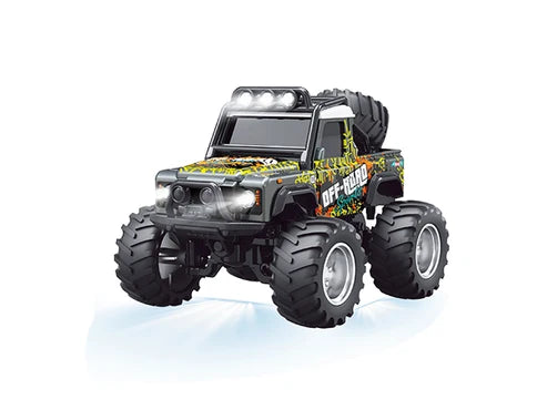 RC-Pro 1/64 R/C Jeep with APP control HG4-477 (Black)