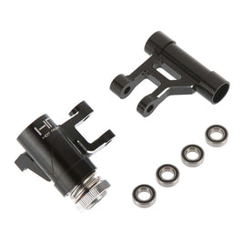 HRADBL4801 Black Aluminum Bearing Steering: Losi DBXL, Monster Truck XL