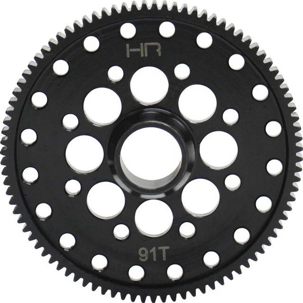 Hot Racing Steel Spur Gear, 91T 48p 1/10 4x4