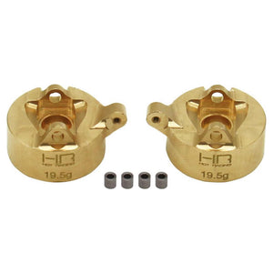 Hot Racing Extra Heavy Brass Front Steering Knuckle: Axial SCX24