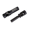 INJORA Steel Front Rear Center Drive Shafts for SCX24 C10 JLU Bronco Base Camp 4Runner (Black)