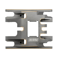 INJORA 53g/Pcs Brass Skid Plate Transmission Mount For 1/18 TRX4M (4M-67)-Brass Titanium