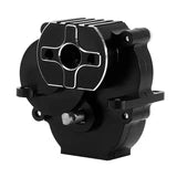 INJORA CNC Aluminum Complete Transmission for 1/18 TRX4M (4M-55) Black w/ 40.3:1 Gears (Underdrive 59%)