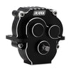 INJORA CNC Aluminum Complete Transmission for 1/18 TRX4M (4M-55) Black w/ 40.3:1 Gears (Underdrive 59%)