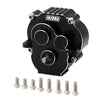 INJORA CNC Aluminum Complete Transmission for 1/18 TRX4M (4M-55) Black w/ 40.3:1 Gears (Underdrive 59%)