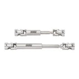 INJORA Stainless Steel Drive Shafts for 1/18 TRX4M Defender Bronco (4M-18)