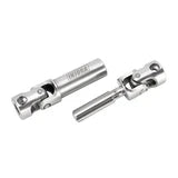 INJORA 1 pcs Stainless Steel Drive Shaft for 1/18 TRX4M Mods 44-55mm. (Front of All)