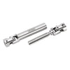 INJORA 1 pcs Stainless Steel Drive Shaft for 1/18 TRX4M Mods 58-76mm. (Rear of Defender Bronco)