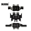 INJORA  Stainless Steel Chassis Armor Skid Plate Axle Protector for 1/18 TRX4M (4M-46)