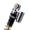 INJORA 43mm Alum. Threaded Double Barrel Shocks with Fake Reservoir for Axial SCX24 Grey (4 Pcs.)