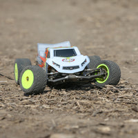 LOS01015T3 1/18 Mini-T 2.0 2WD Stadium Truck Brushed RTR, Gray/White