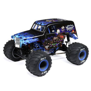Losi 1/18 Mini LMT 4X4 Brushed Monster Truck RTR, Son UVA Digger