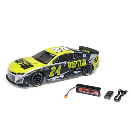 Losi 1/12 NASCAR RC Racecar William Byron No. 24 Raptor 2025 Chevrolet Camaro ZL1