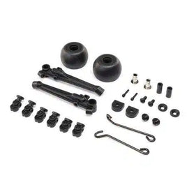 LOS264002 Lean Bar Set w/Hardware: PM-MX