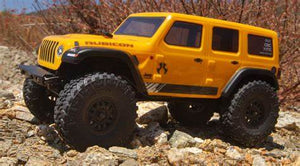 Axial SCX24 2019 Jeep Wrangler JLU CRC 1/24 4WD-RTR Yellow