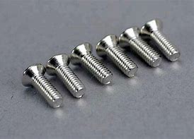 Traxxas screws countersunk 2.6x8mm (6)