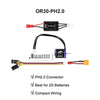 INJORA Roverin OR30 Brushless ESC & 1721 Purple Viper Motor for TRX4M (XT30)
