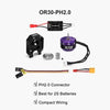 INJORA Roverin OR30 Brushless ESC & 2204 Fat Viper Motor for SCX24 (XT30)