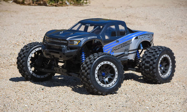Pro-Line 1/5 Badlands MX43 Pro-Loc F/R X-MAXX MTD 24mm Blk/Gry Impulse (2)