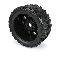 Pro-Line 1/6 Masher X HP BELTED F/R 5.7” Tires MTD 24mm Blk Raid 8x48 Hex (2)
