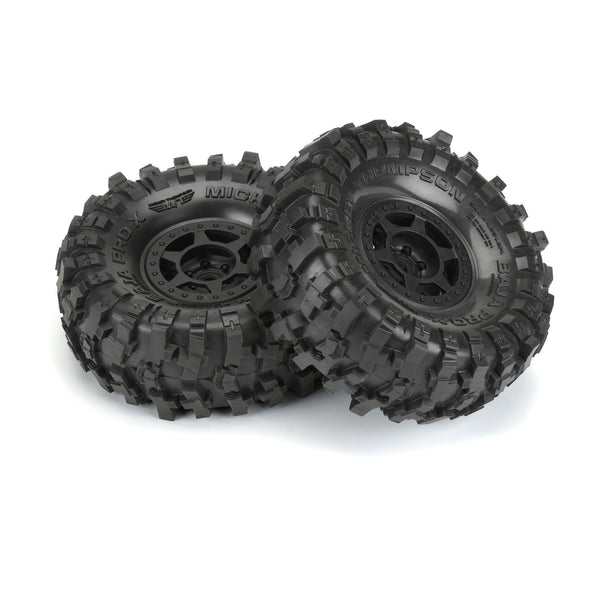 Pro-Line 1/10 Mickey Thompson Baja Pro X G8 F/R 1.9" MTD 12mm Blk Holcomb (2)