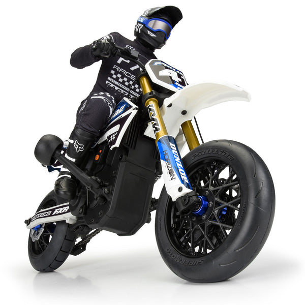 Pro-Line 1/4 Supermoto S3 Motorcycle Rear Tire MTD Black (1): PROMOTO-MX