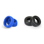 Pro-Line 1/10 Hot Lap MC F/R 2.2/3.0 Dirt Ovl SC Trs (2)