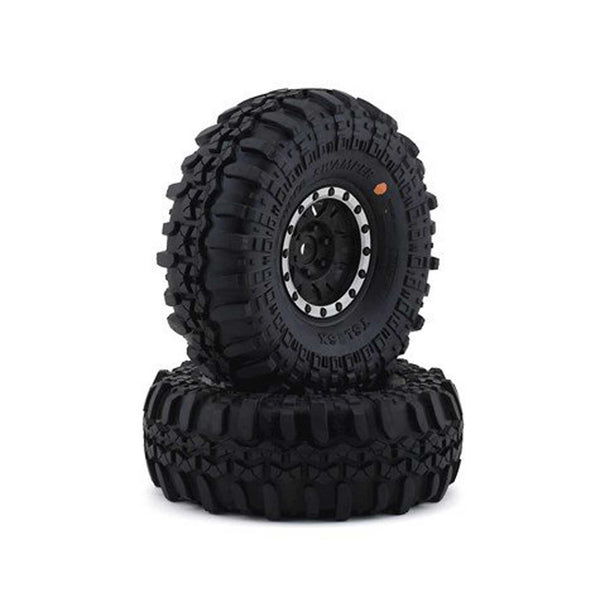 Pro-Line 1/10 Interco Spr Swmpr XL G8 F/R 1.9" MTD 12mm Blk/Slvr Impulse (2)