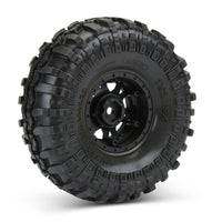 Pro-Line 1/10 Interco Spr Swmpr XL G8 F/R 1.9" MTD 12mm Blk/Slvr Impulse (2)